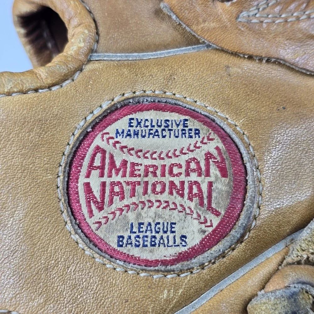 Vintage Spalding Rich Helner Baseball Glove 42-3255 Advisory Staff RHT Leather